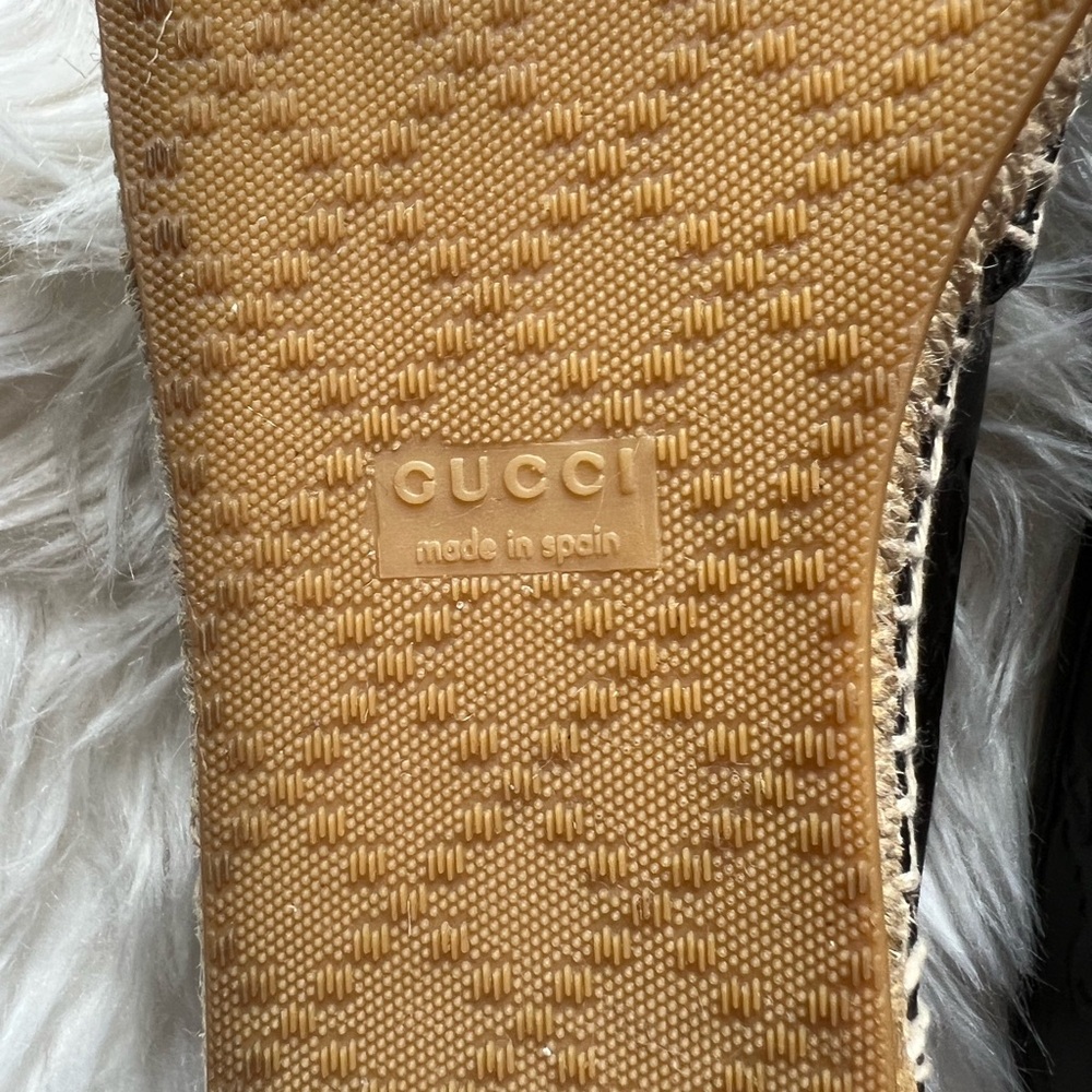 ✨SALE ✨Gucci Black leather microguccissima Espereldies. - Picture 6 of 11